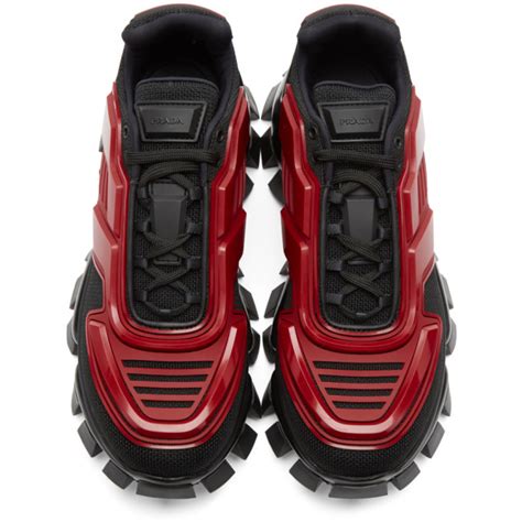 red prada cloudbust thunder|prada thunder red black shoes.